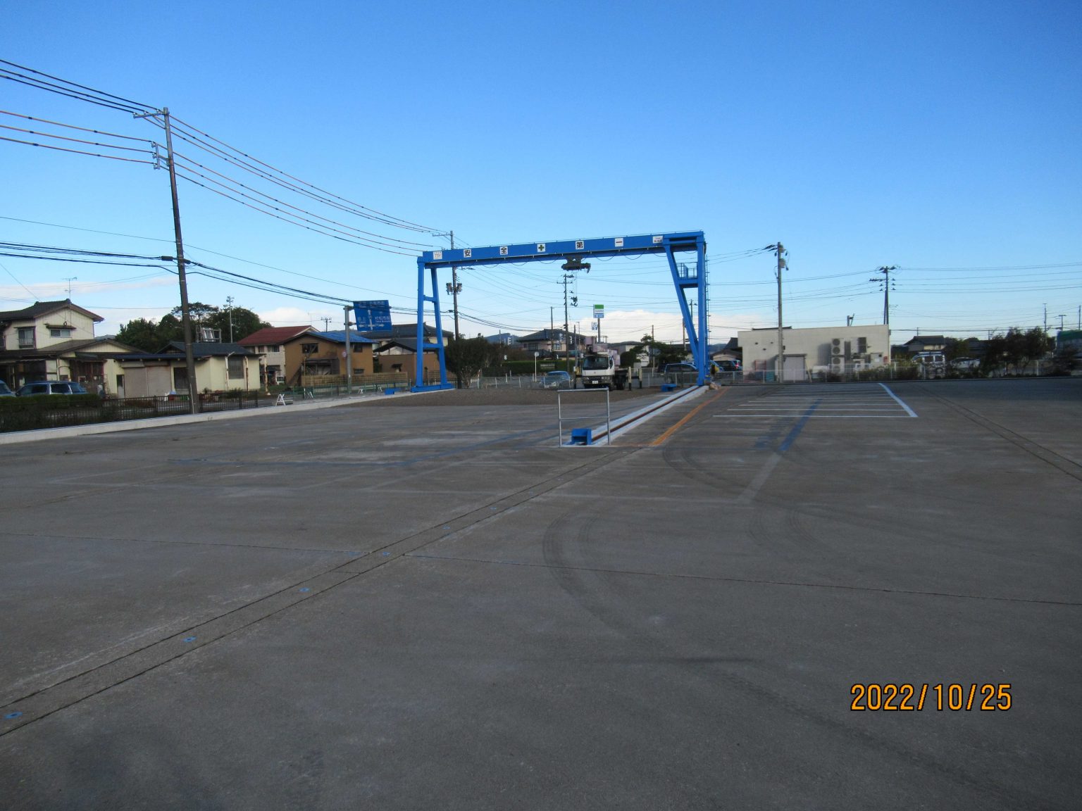 門型クレーン新設